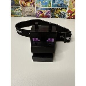 Minecraft Ender Dragon Head Torch Light Up Roaring Wearable Headlamp